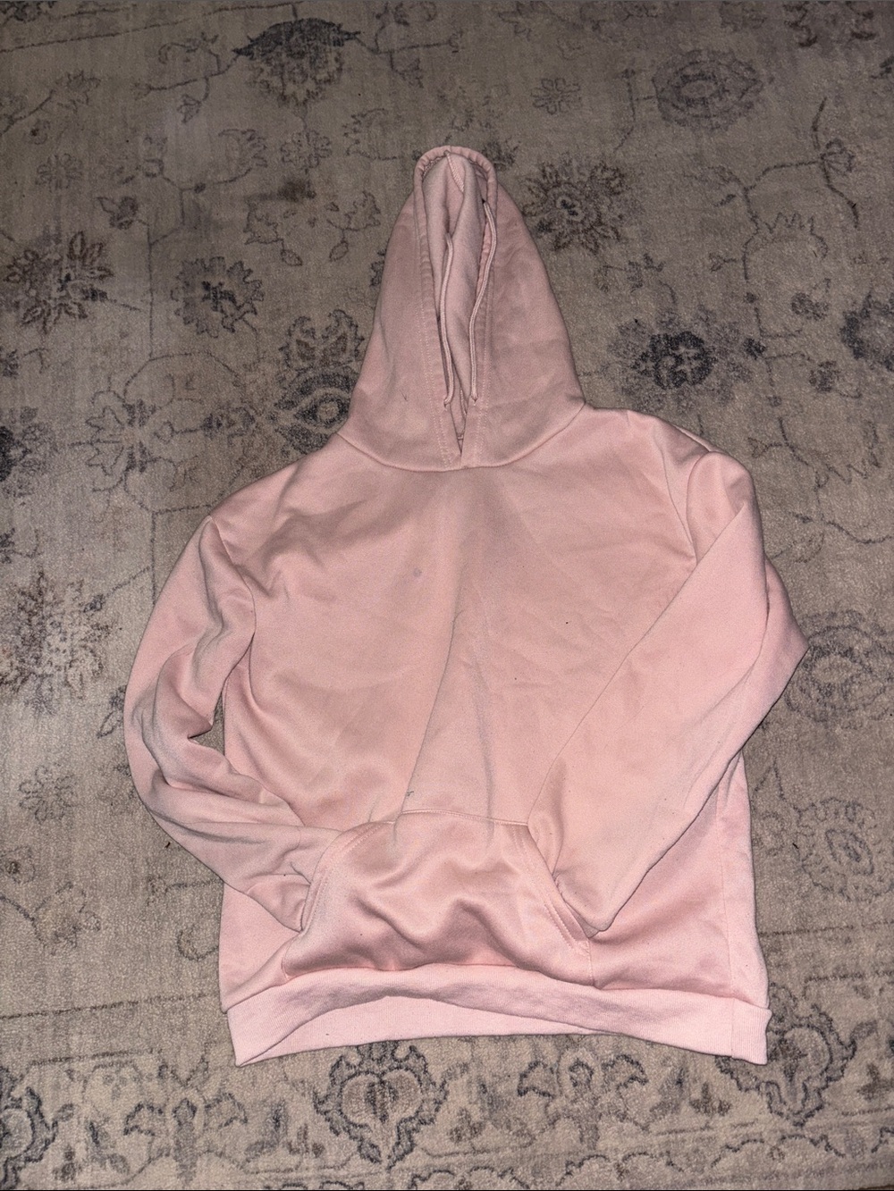 Women's Pink Pullover Hoodie